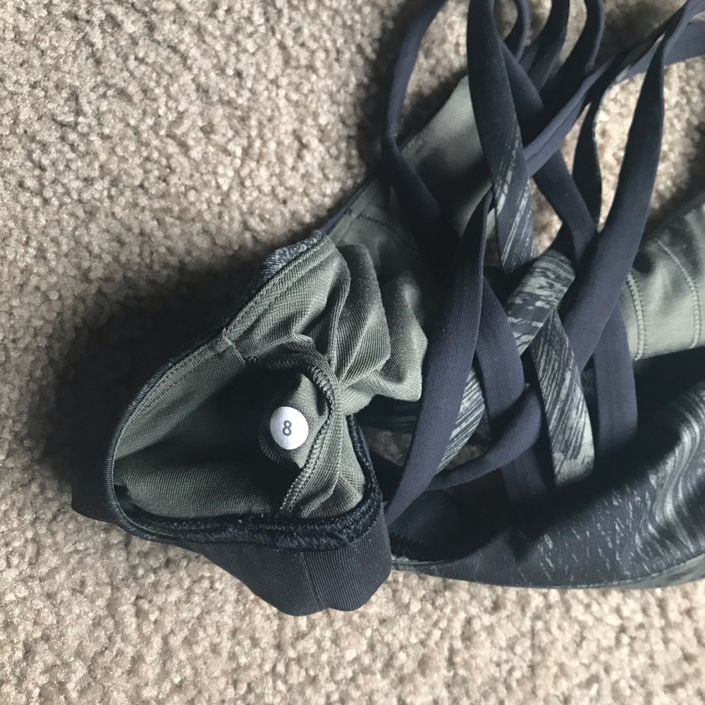 Lululemon All Sport Bra 3 Strap Sz 8 - Picture 8 of 8